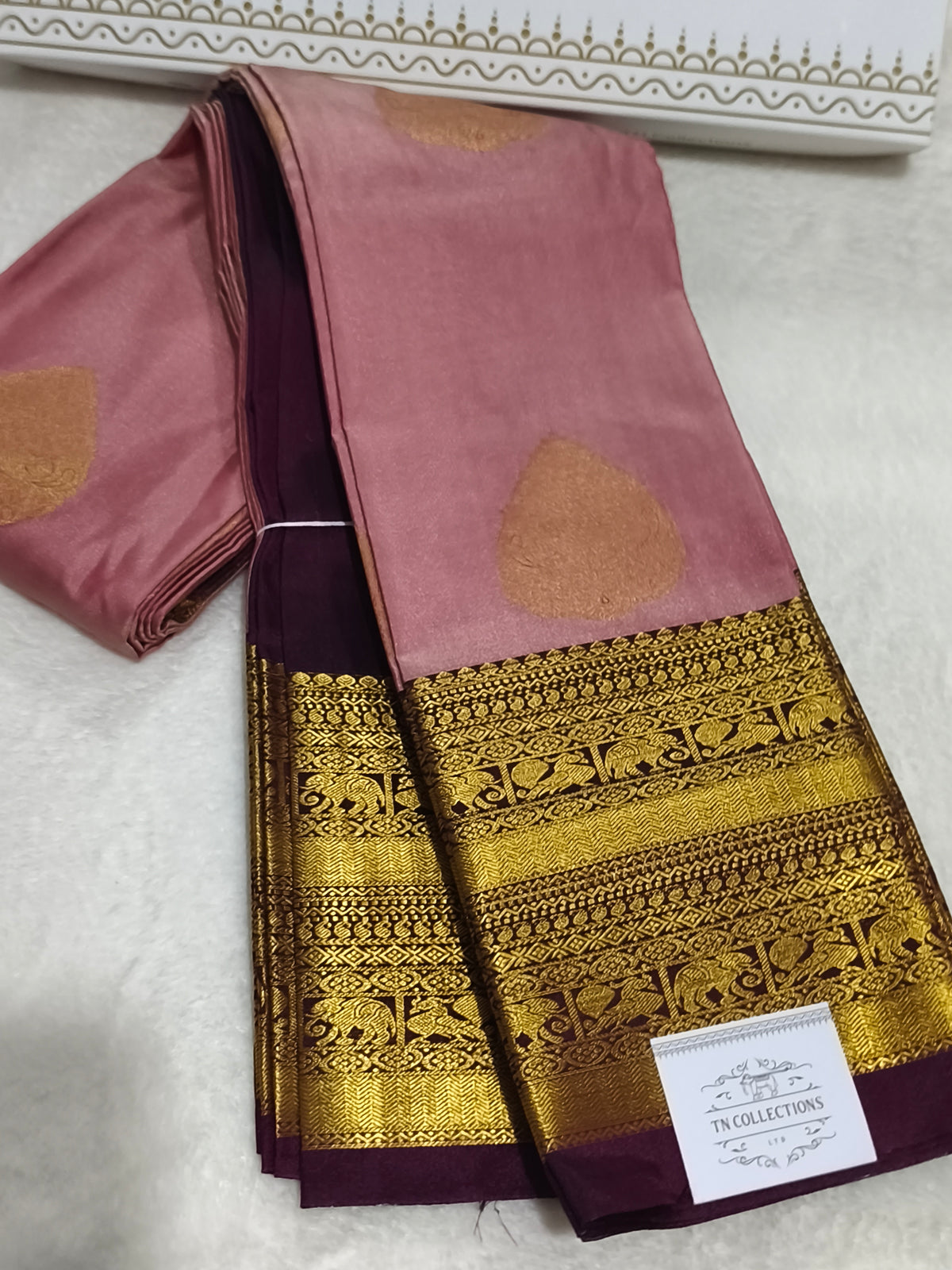 Premium kanchi semi silk saree