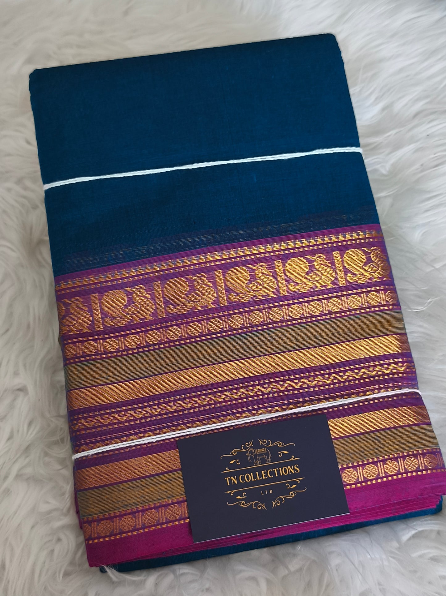 Pure handloom kanchi cotton saree