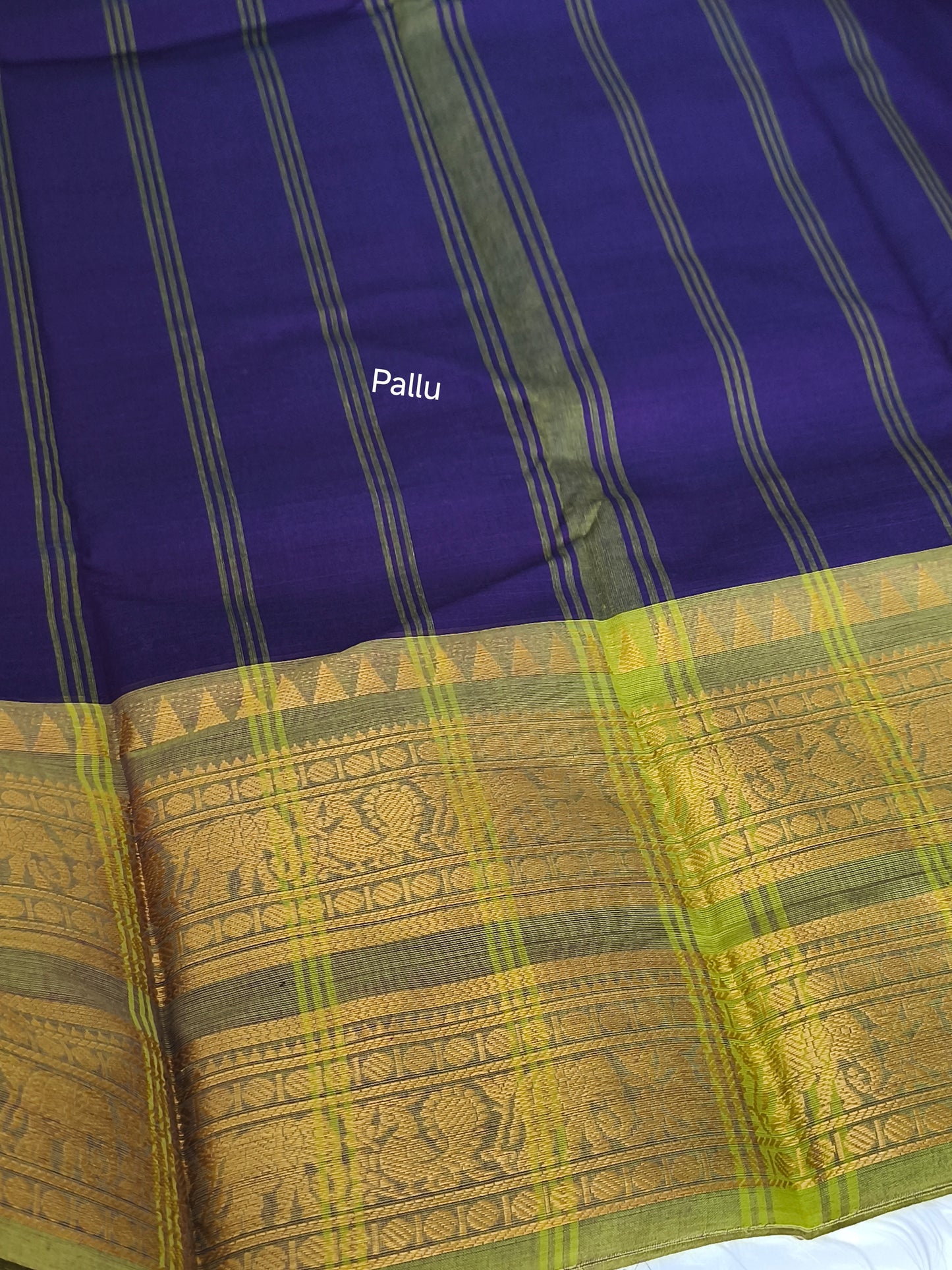 Pure kanchi Cotton Saree