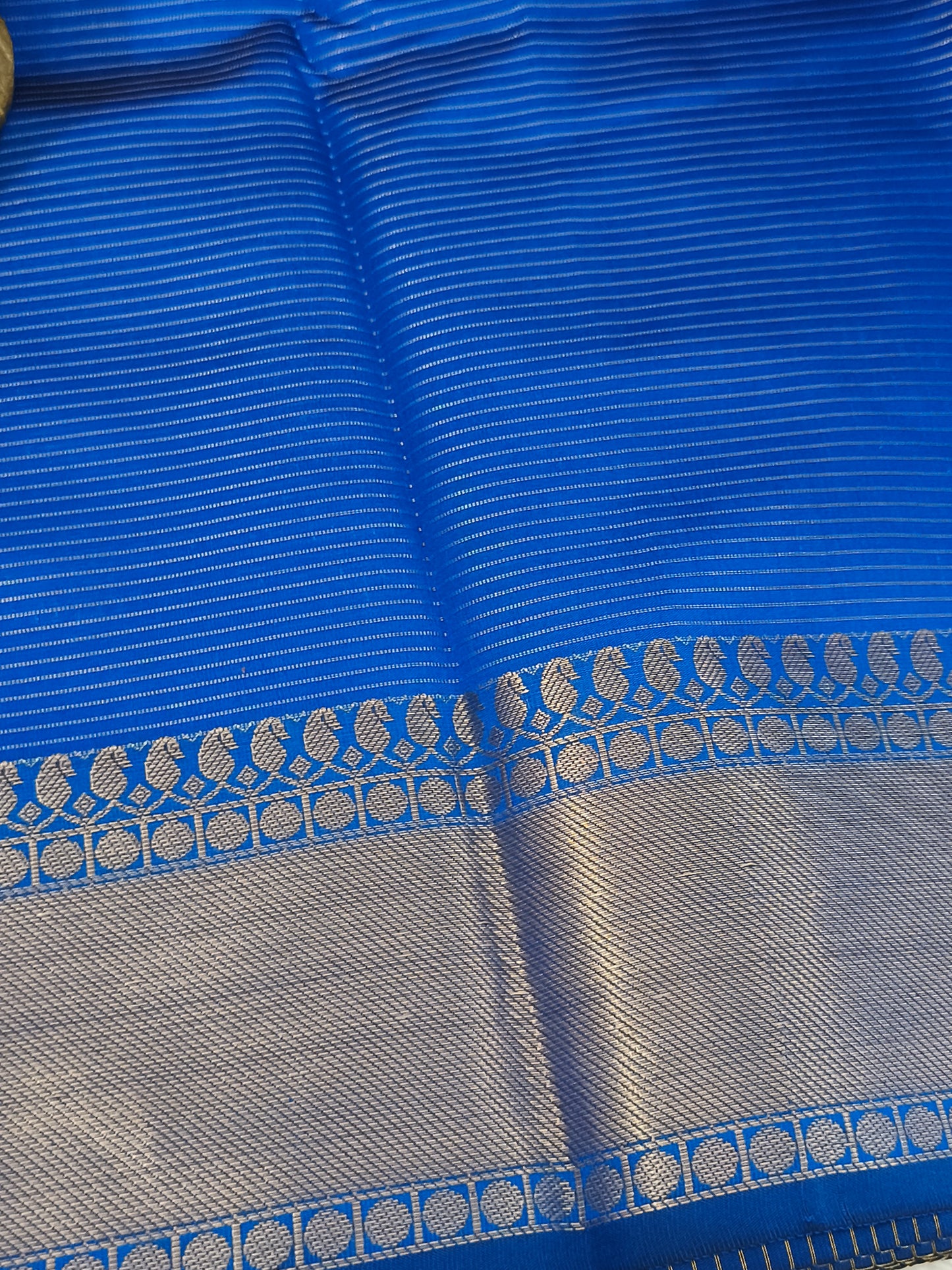 Trendy Small Checked Kanjivaram silk saree