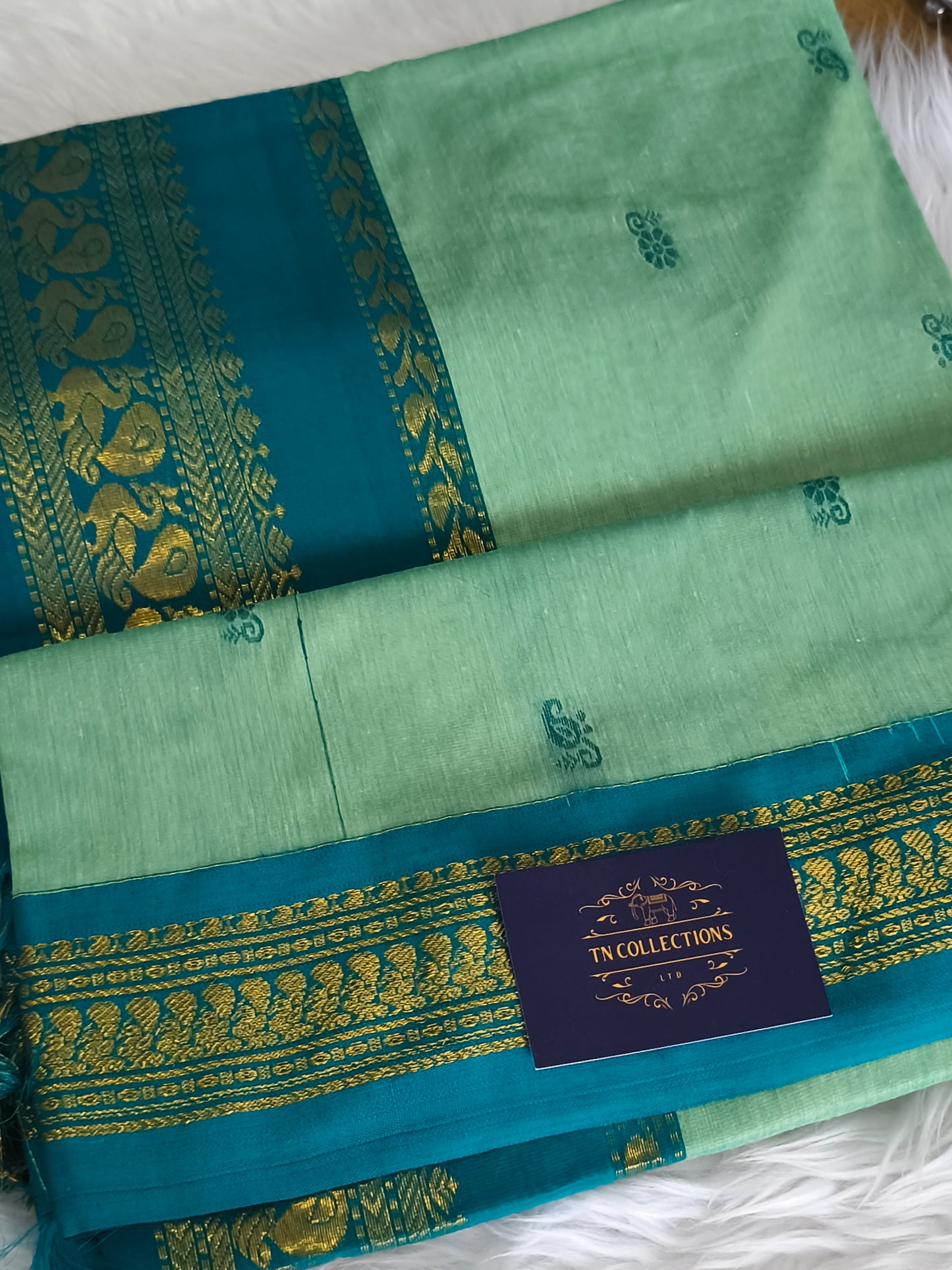 Kalyani Cotton Pattu Saree (Madisar 9 yards)
