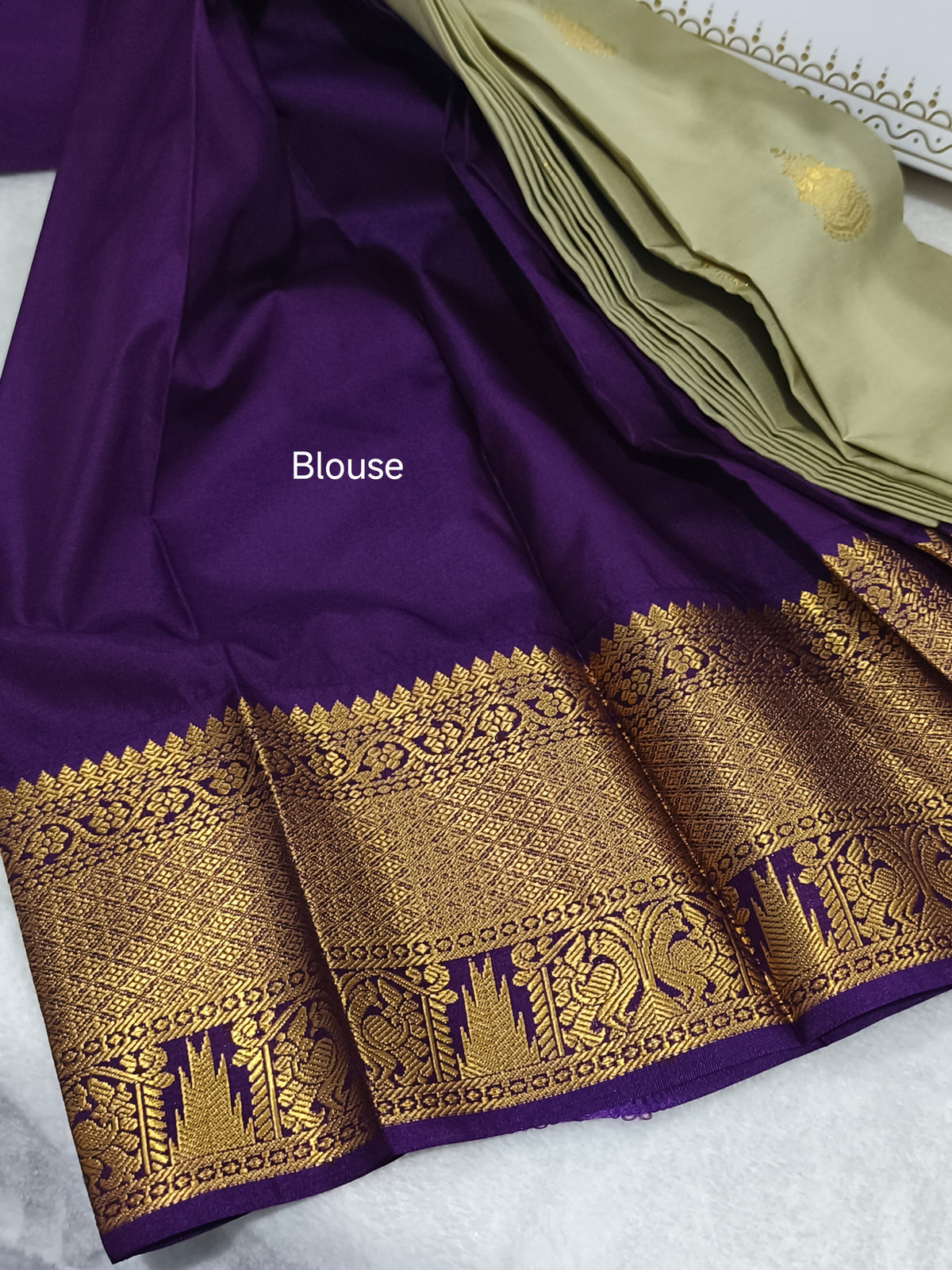 Premium kanchi semi silk saree