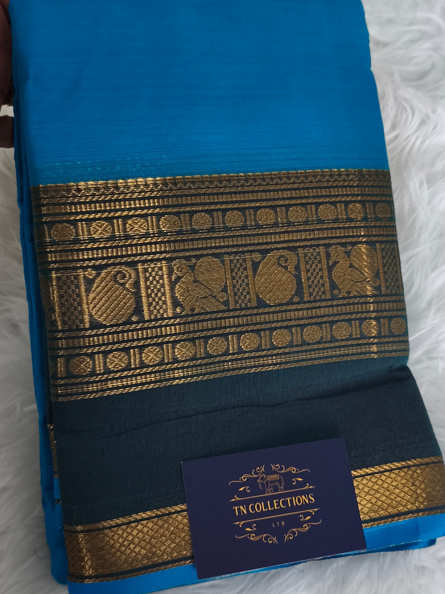 Pure handloom kanchi cotton saree