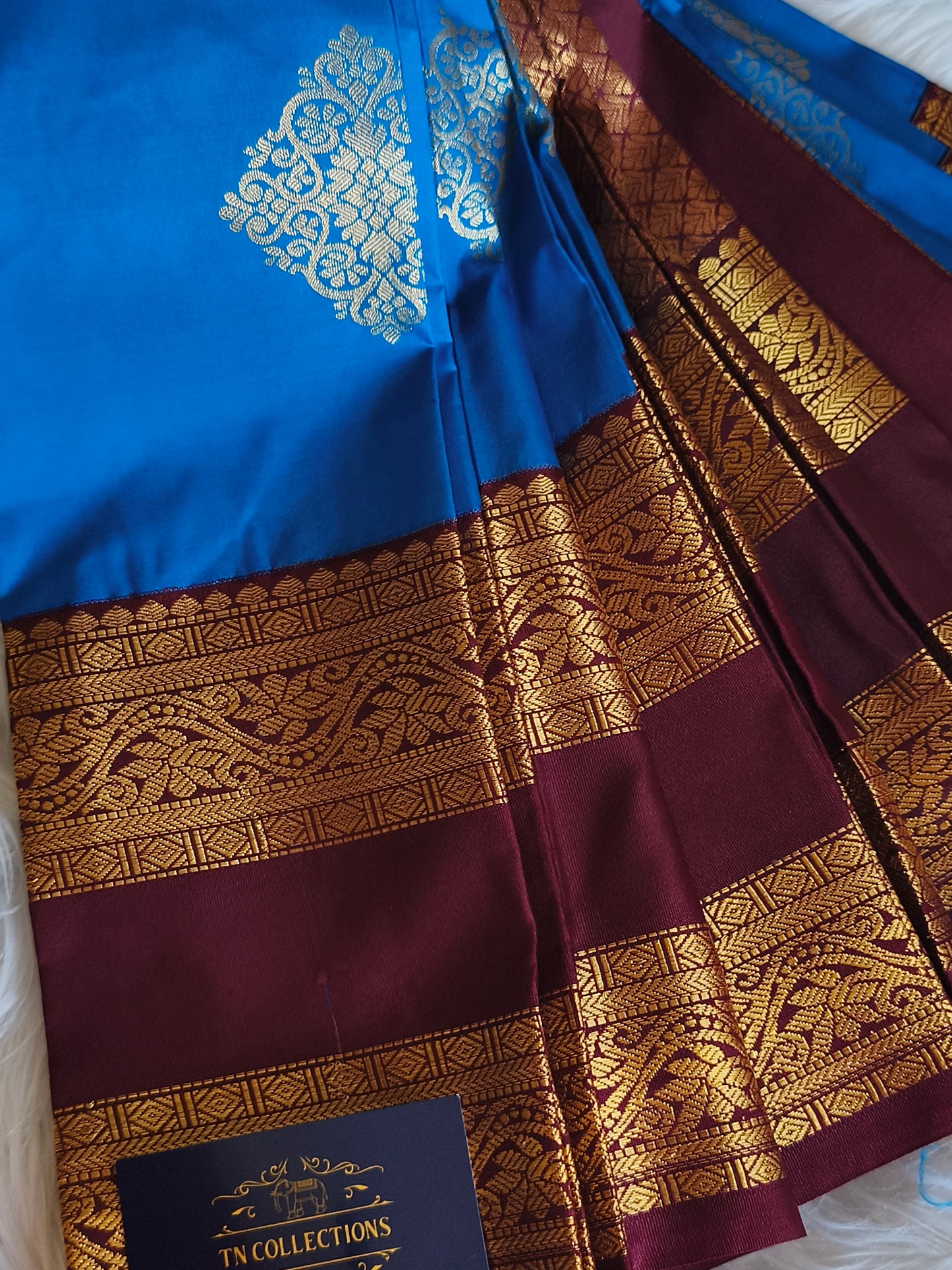 Premium Kanchi Semi silk saree