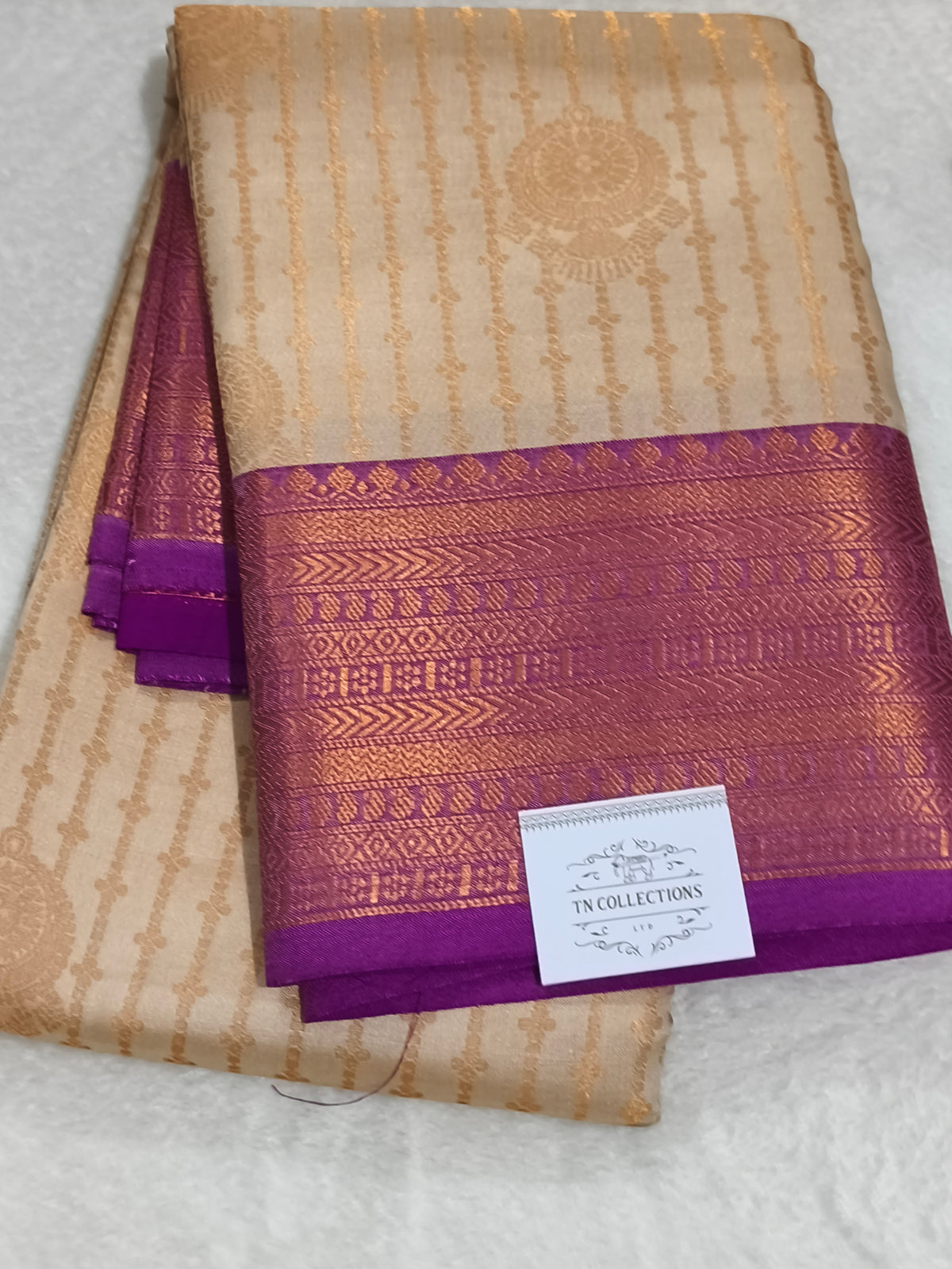 Kanchipuram Vairaoosi Soft Silk Saree