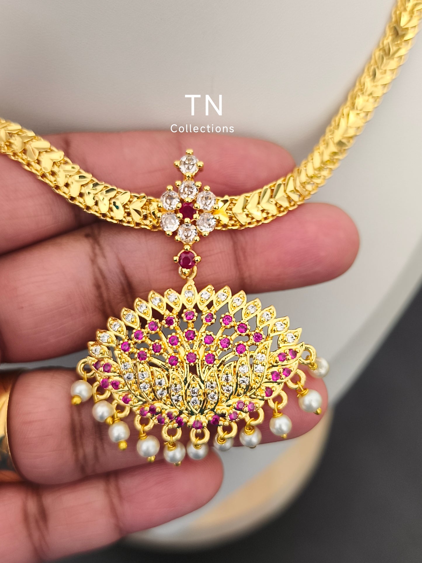 Micro gold plated Traditional Allipoo Necklace