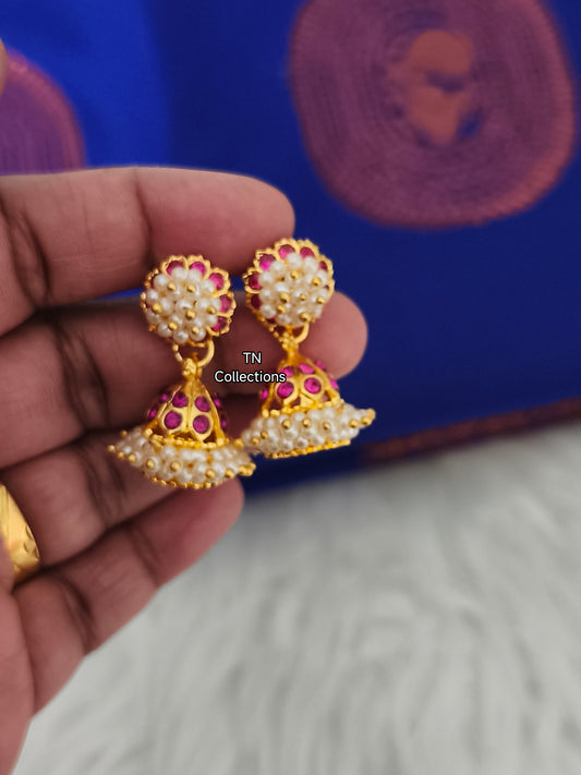 Micro gold plated Pearl Jimikki