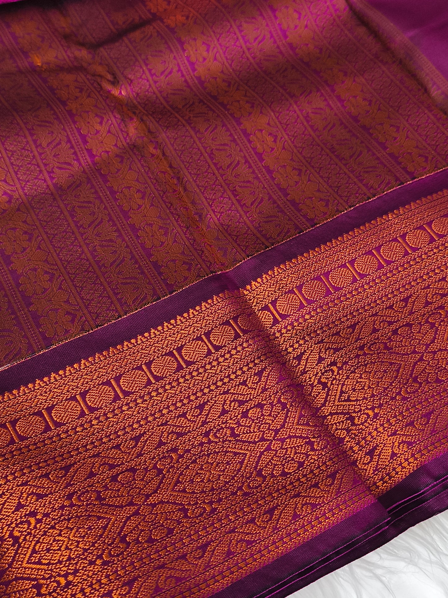 Premium Korvai Soft Silk Saree