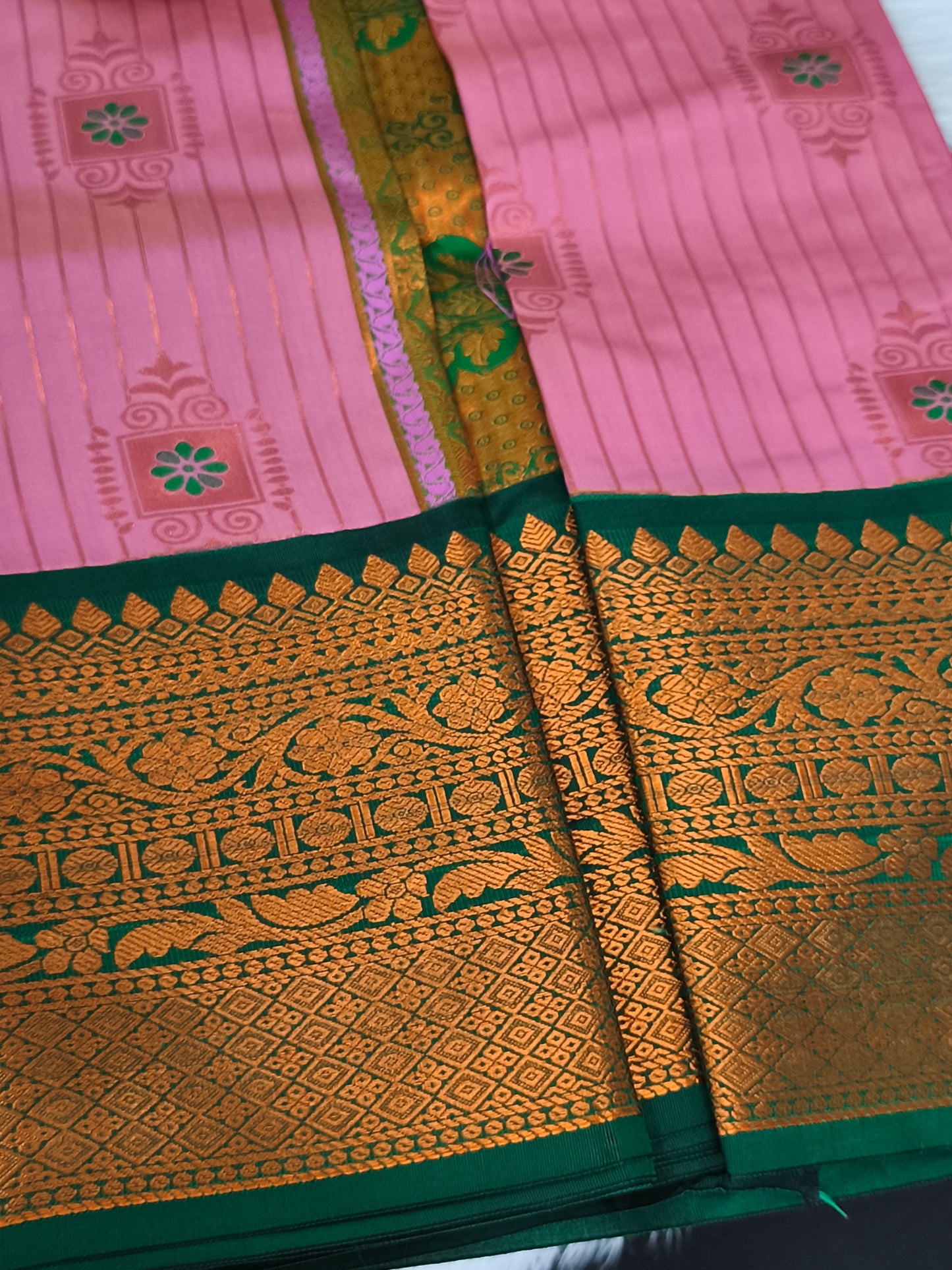 Kanchivaram Vairaoosi Bridal Silk Saree