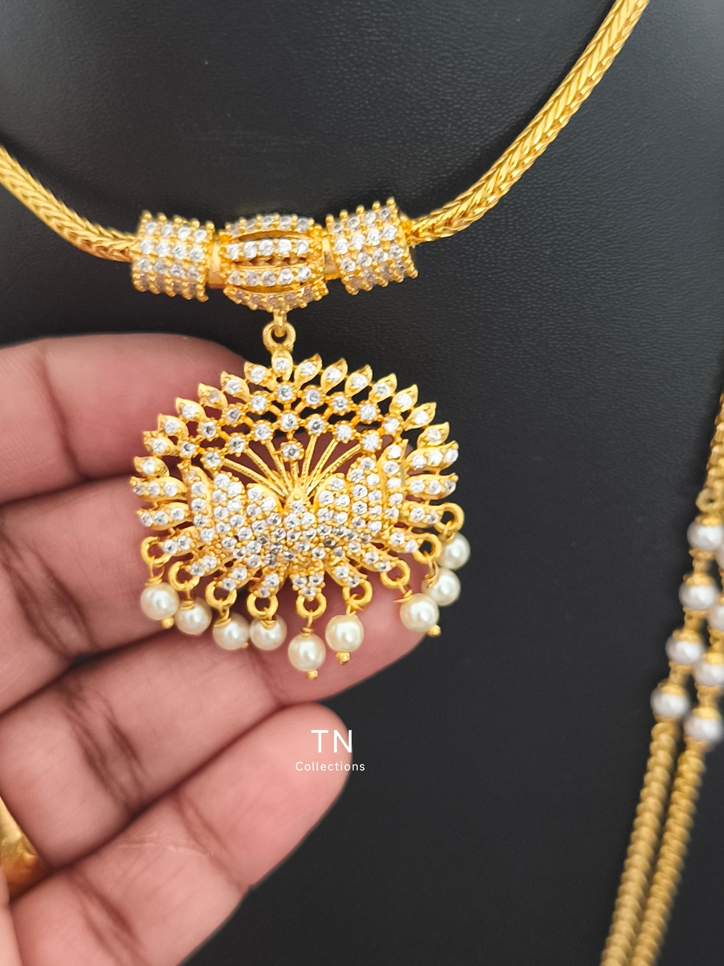 Micro gold plated Traditional Attiyal Pathakkam Set