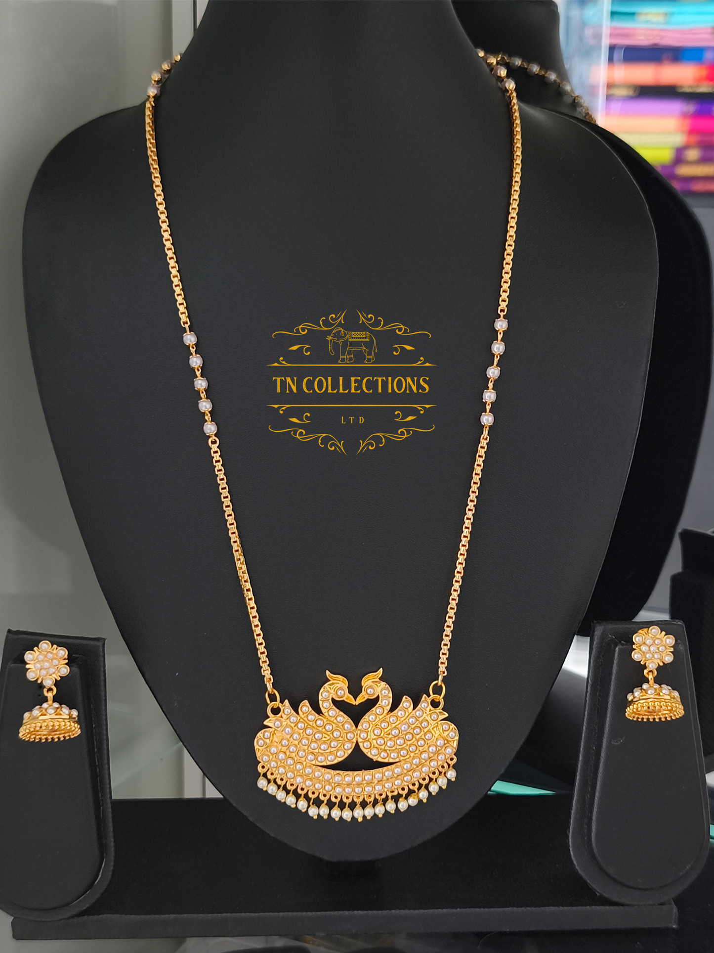 Micro Gold-Plated Trendy semi Bridal Set