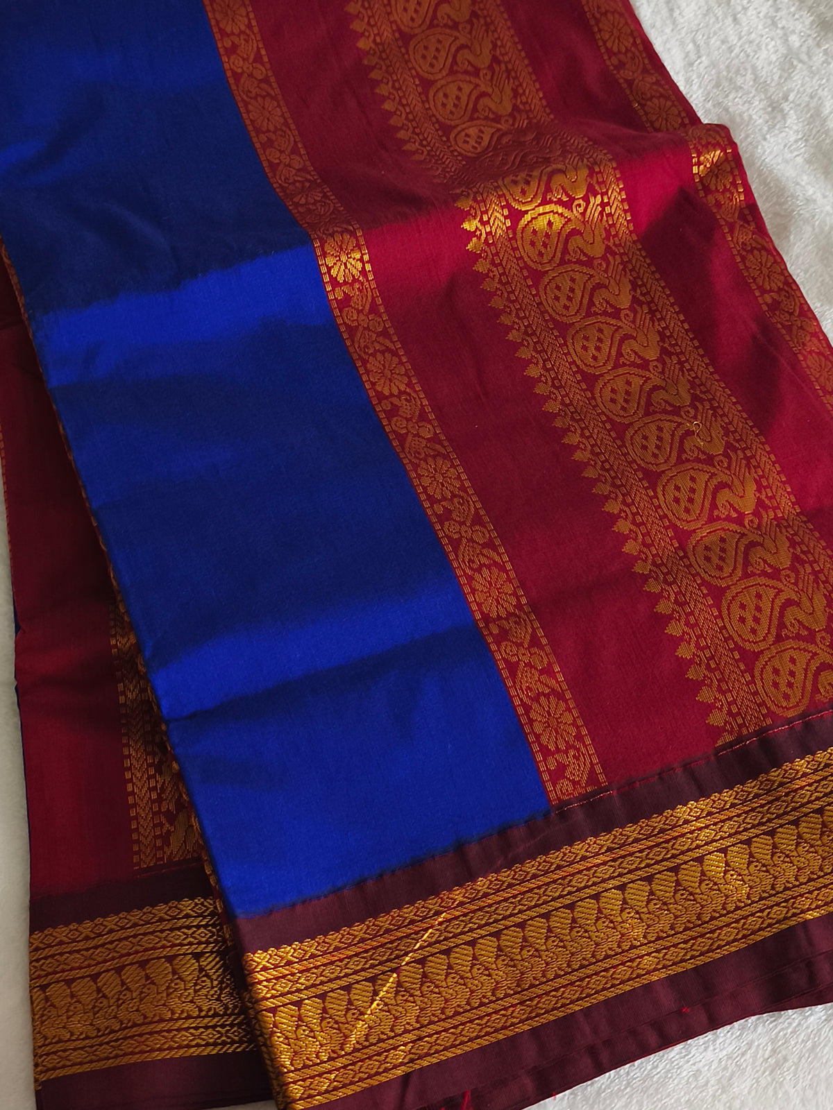 Madisar Kalyani cotton Pattu Saree (9yards)