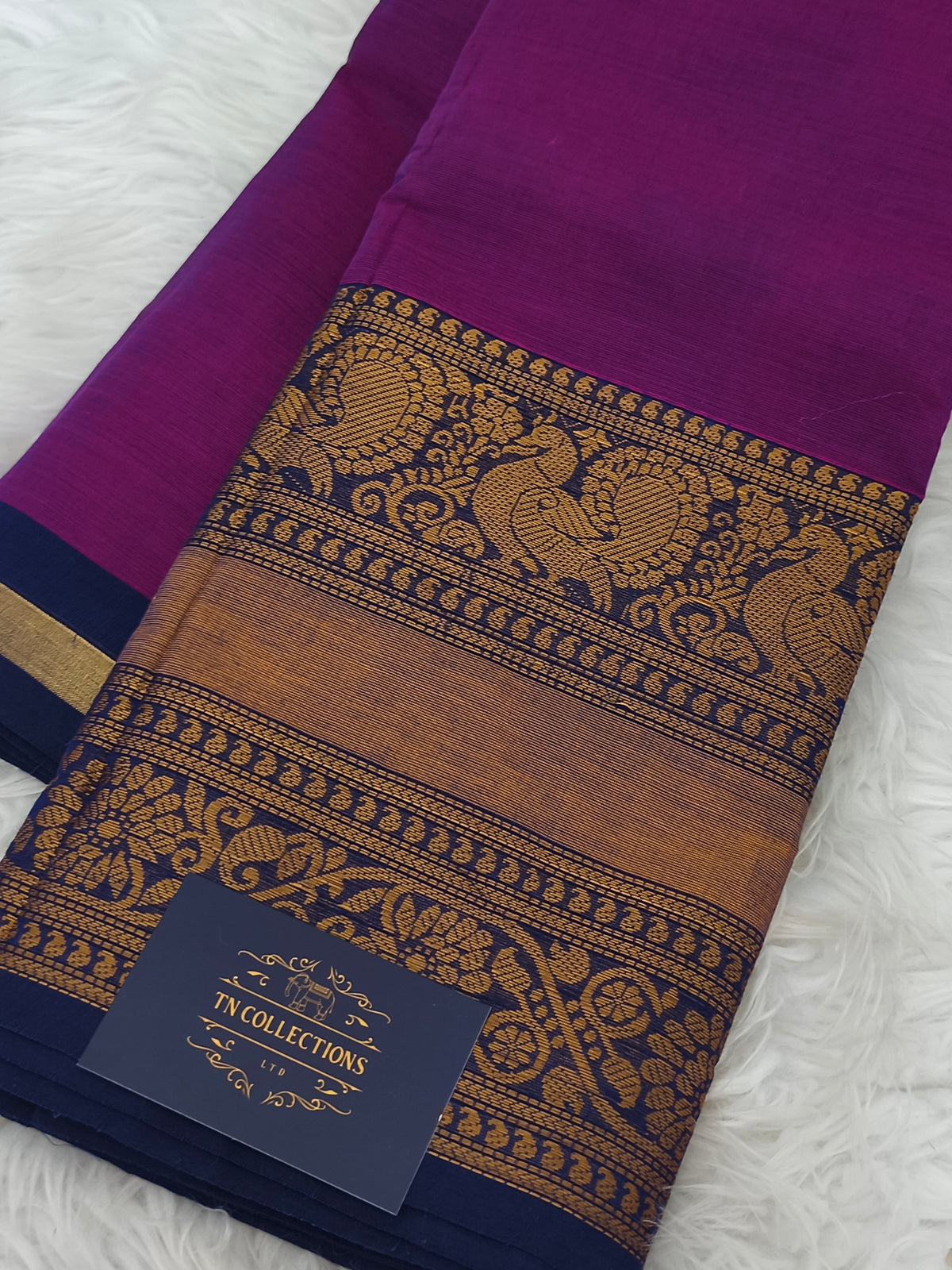 Pure Kanchi Cotton Saree WITHOUT running blouse
