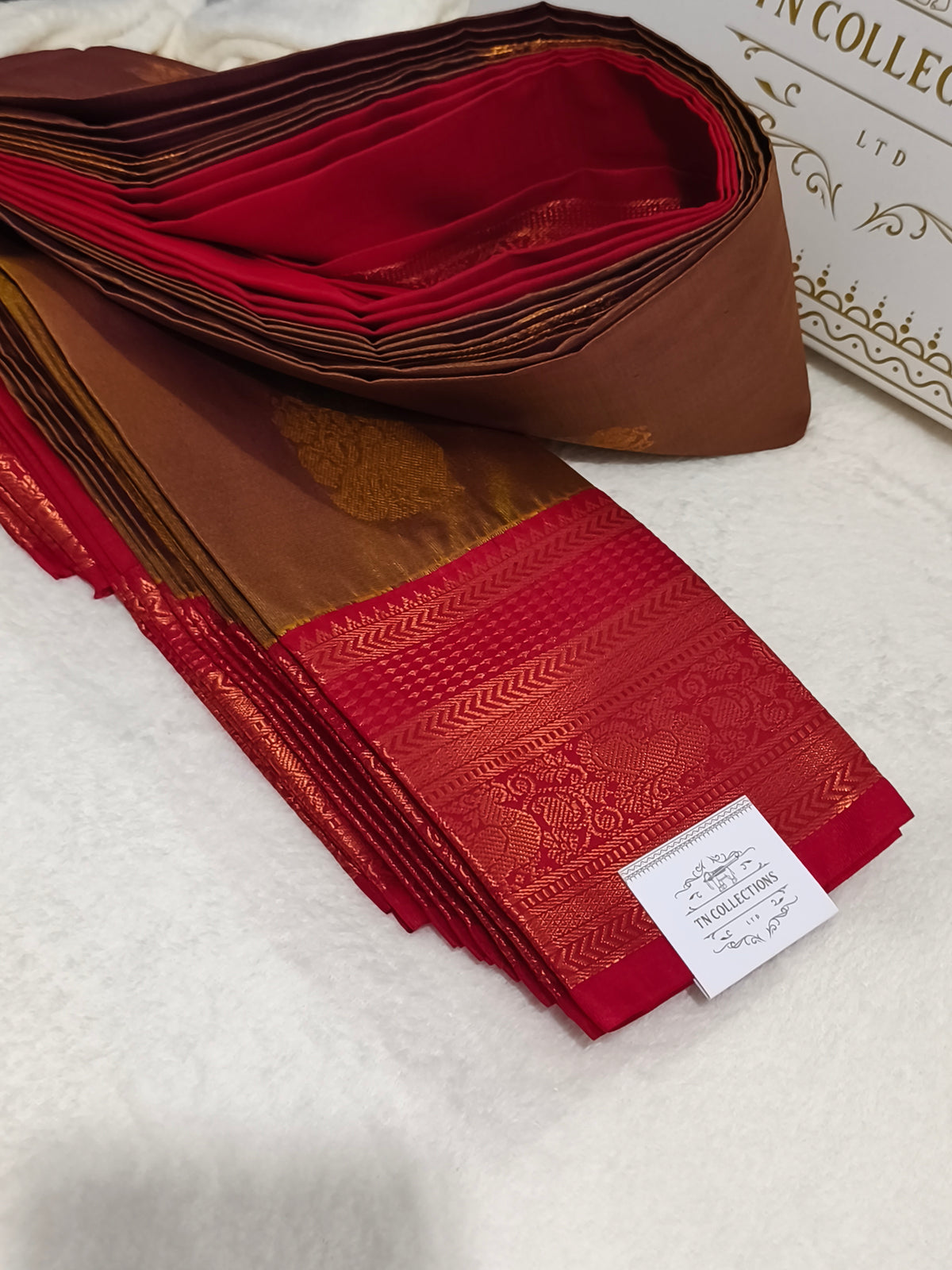 Premium kanchi semi silk saree
