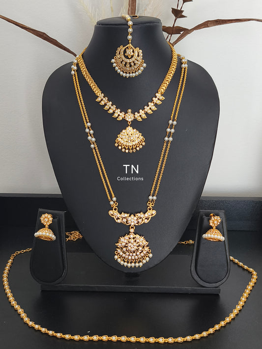 Traditional Impon Semi Bridal Set