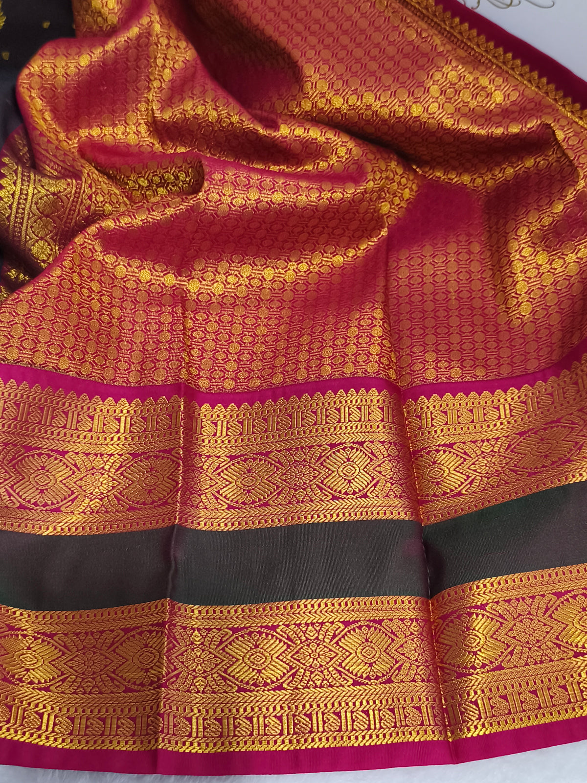 Premium Semi Kanchipuram Silk Saree