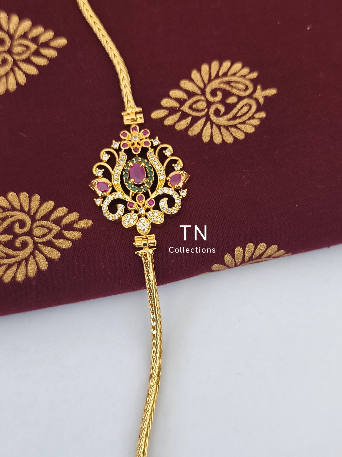 Gold plated Mugappu kodi