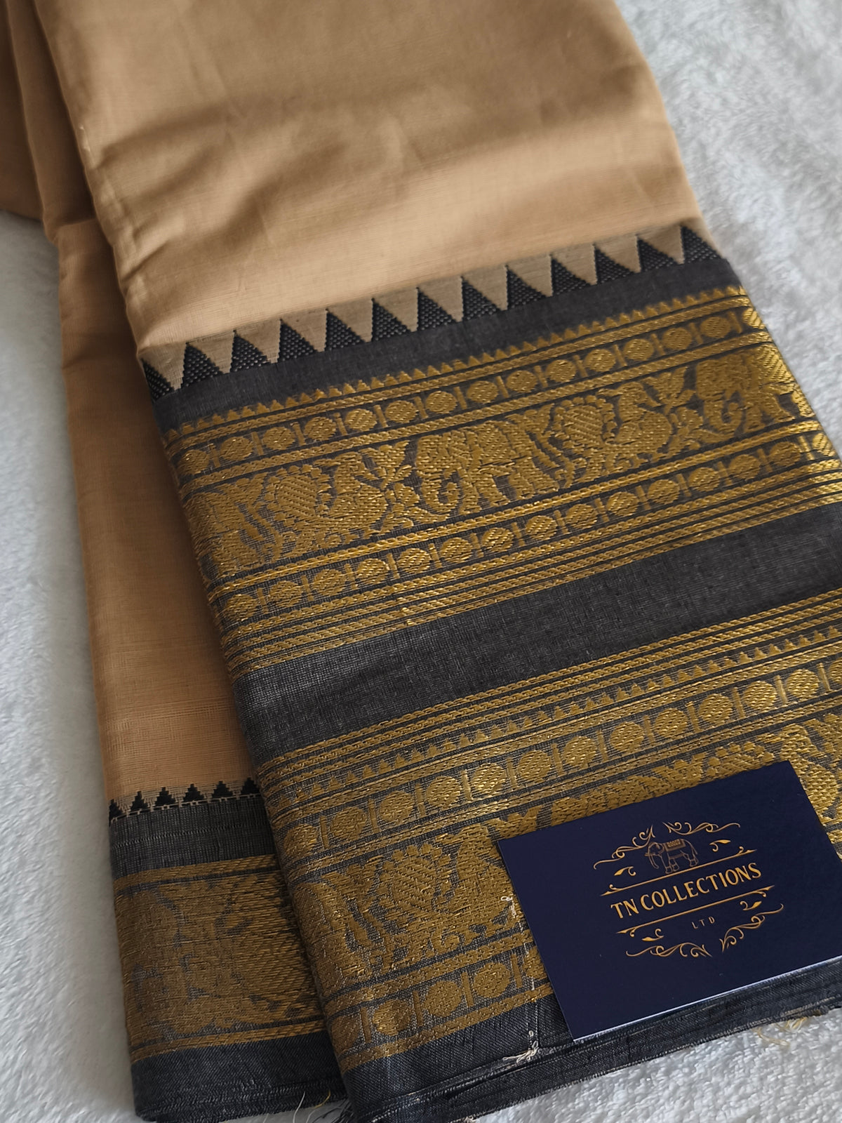 Pure Handloom Kanchi Cotton Saree