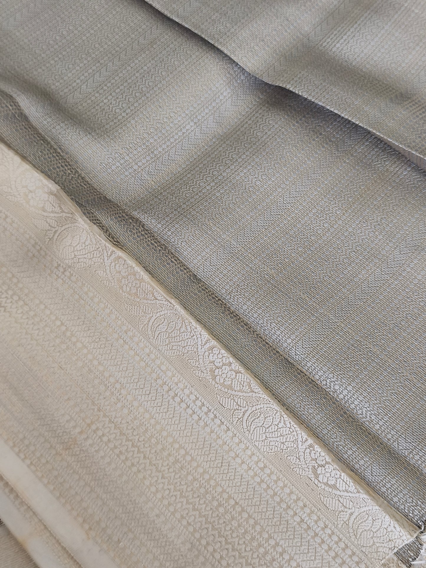 Banarasi Semi Katan Semi Silk Saree