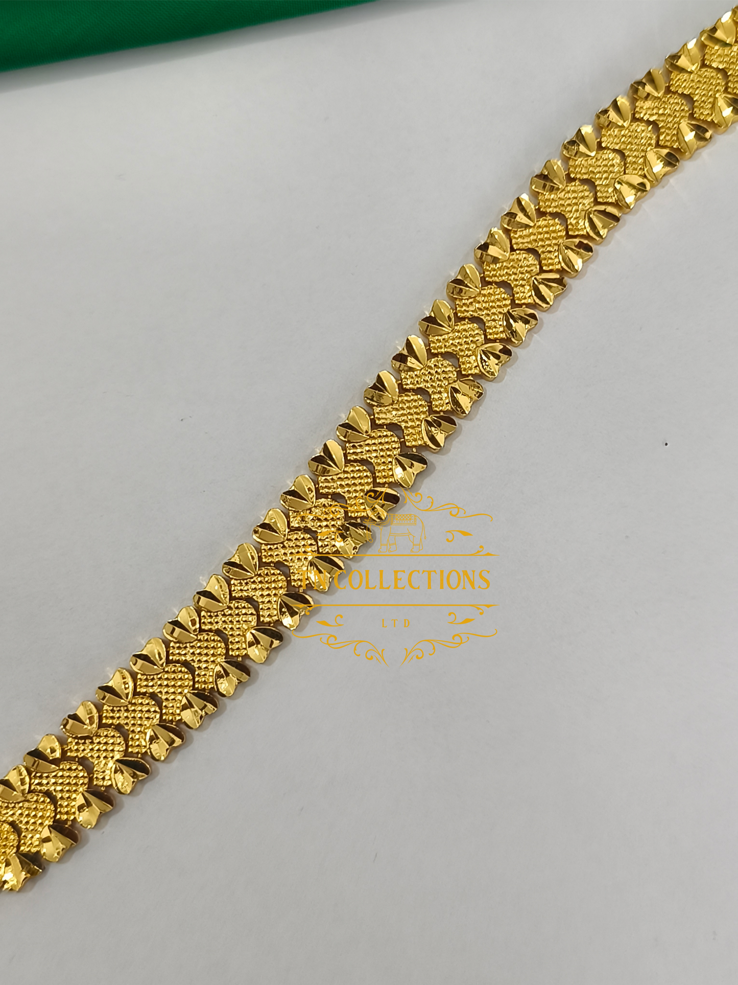 Trendy Gold Plated Men's Bracelet