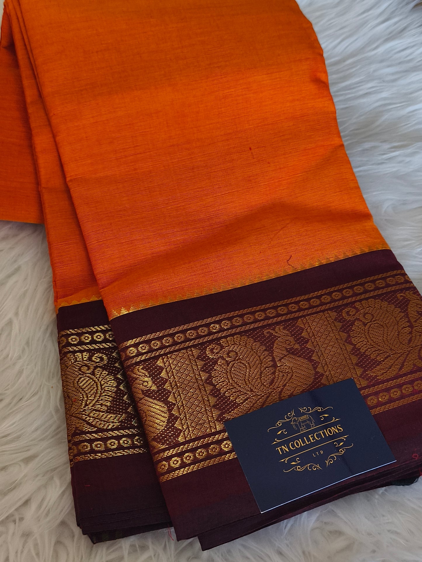 Pure Handloom kanchi cotton saree