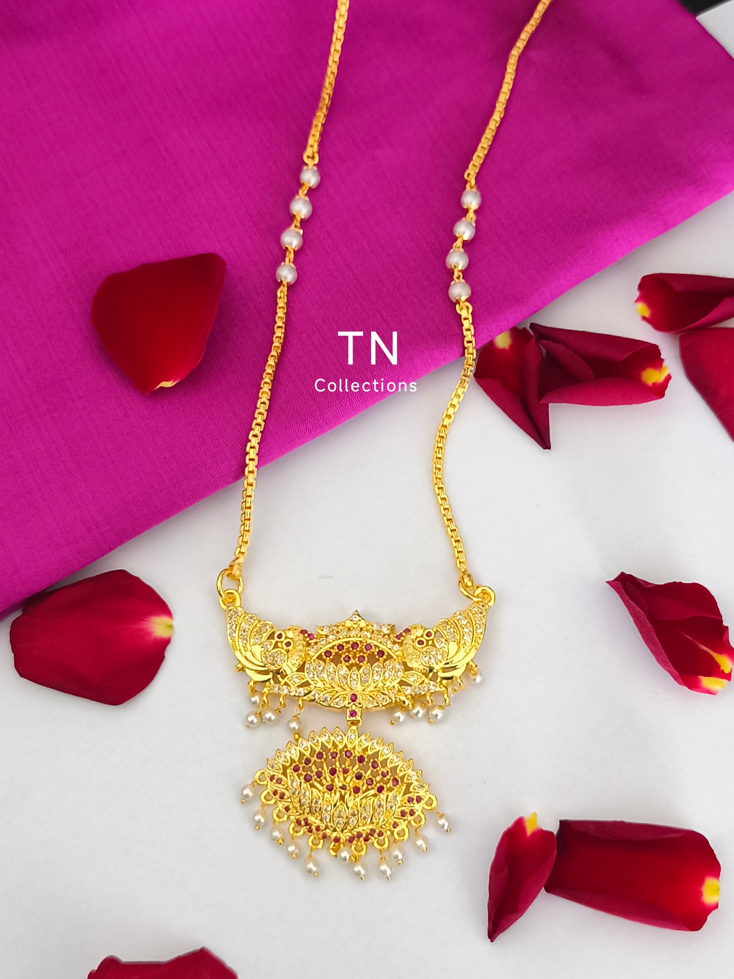 Micro gold plated Traditional Allipoo Pathakkam