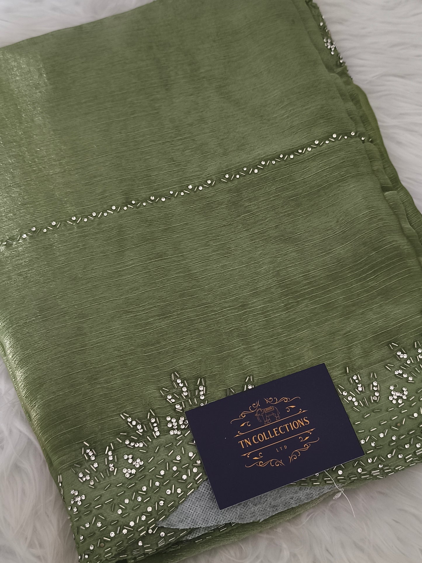 Simple Fendy Chiffon Party saree