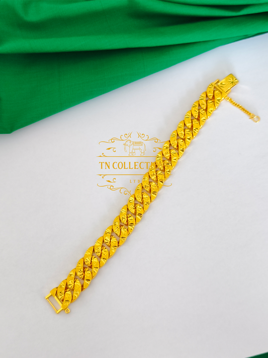 Highly Gold Plated Men's Bracelet