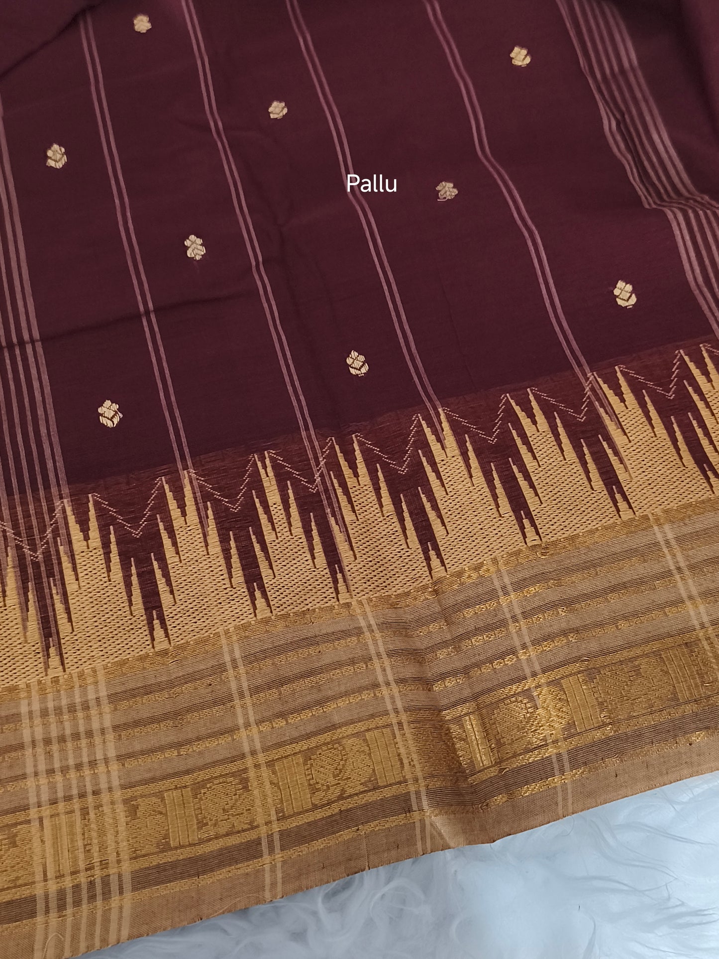 Pure Kanchi Cotton Saree
