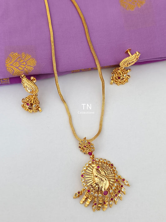 Micro gold plated Chain with Pendant