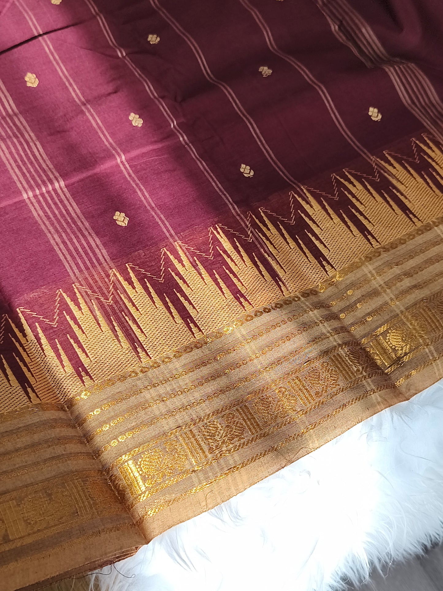 Pure Kanchi Cotton Saree