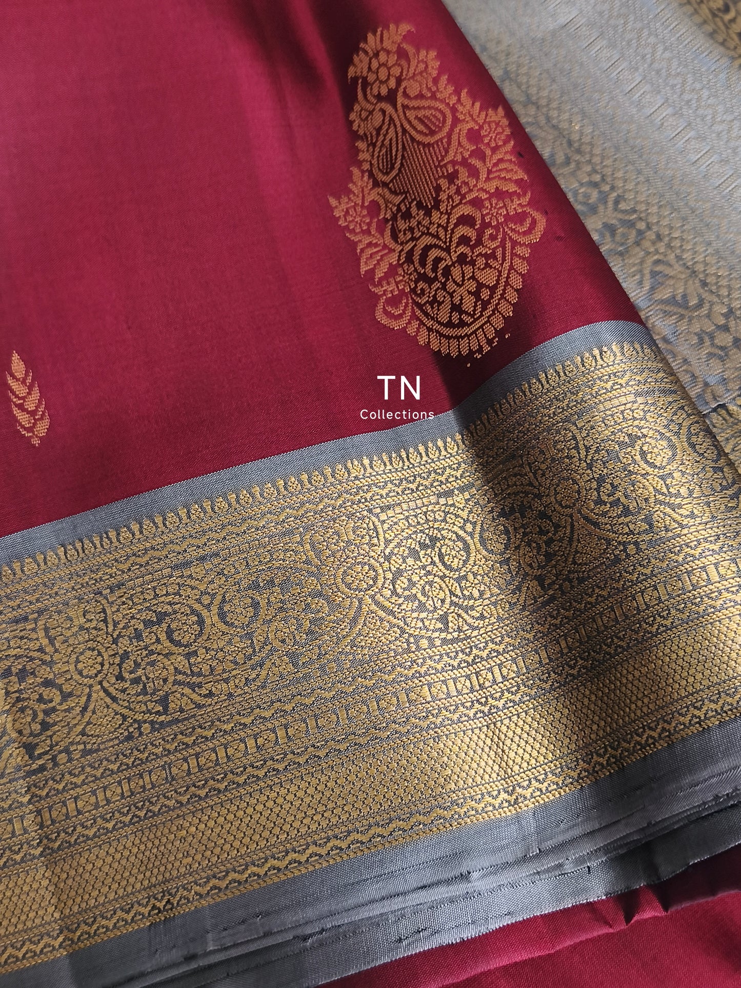 Pure Handloom Kanchipuram Soft Silk Saree