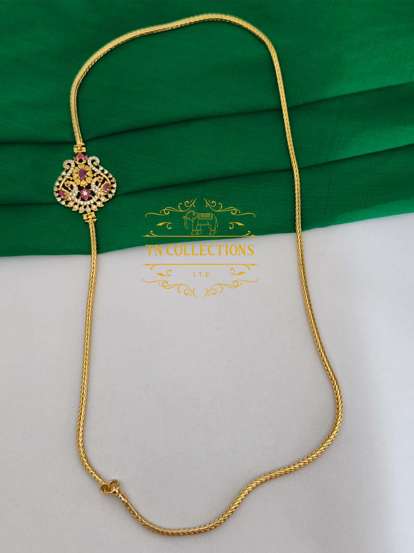 Micro Gold-Plated Traditional Mugappu Kodi