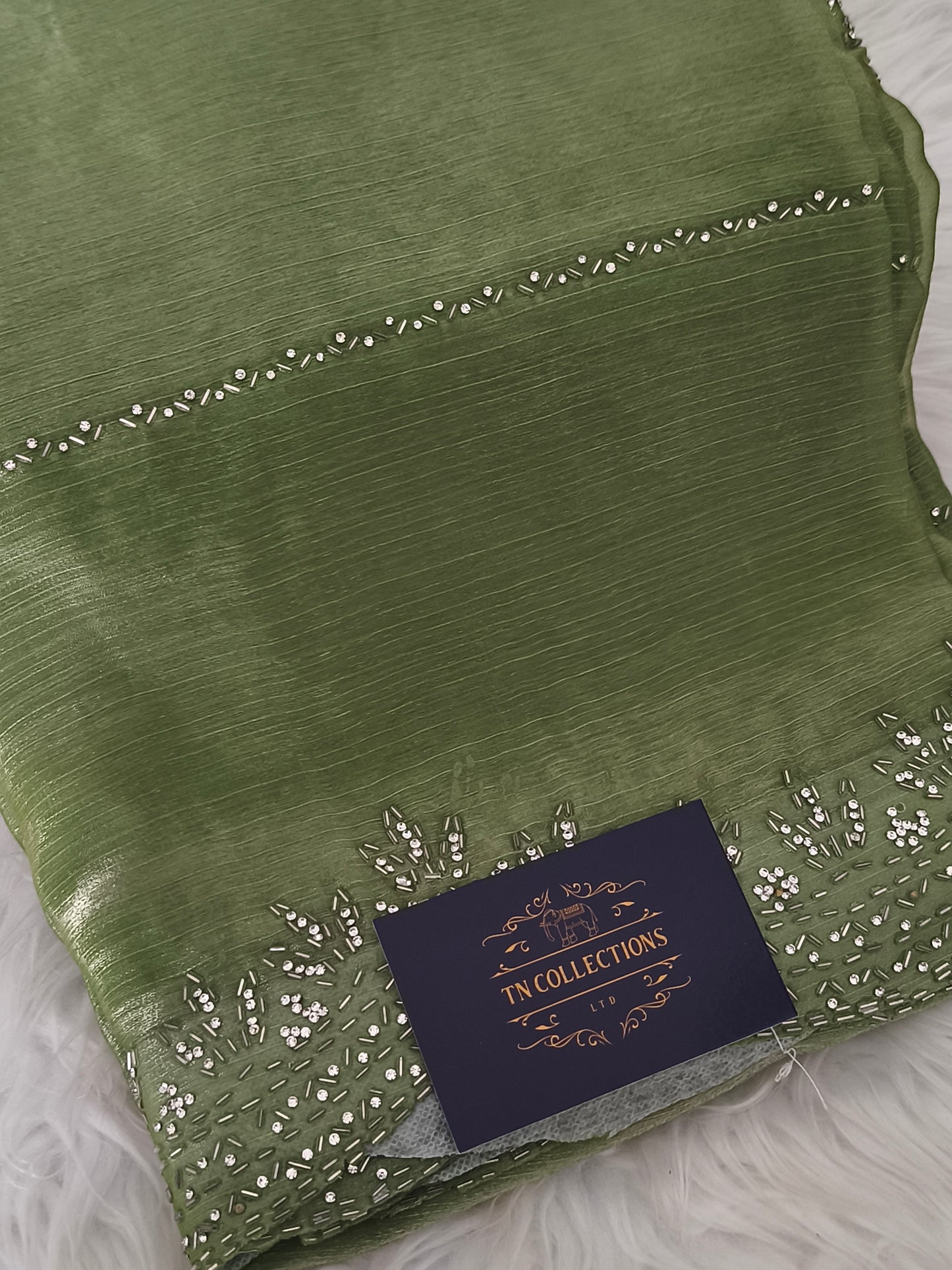 Simple Fendy Chiffon Party saree