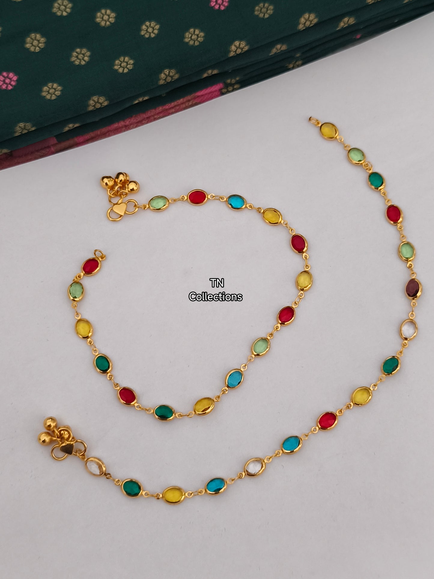 Multi coloured Anklets