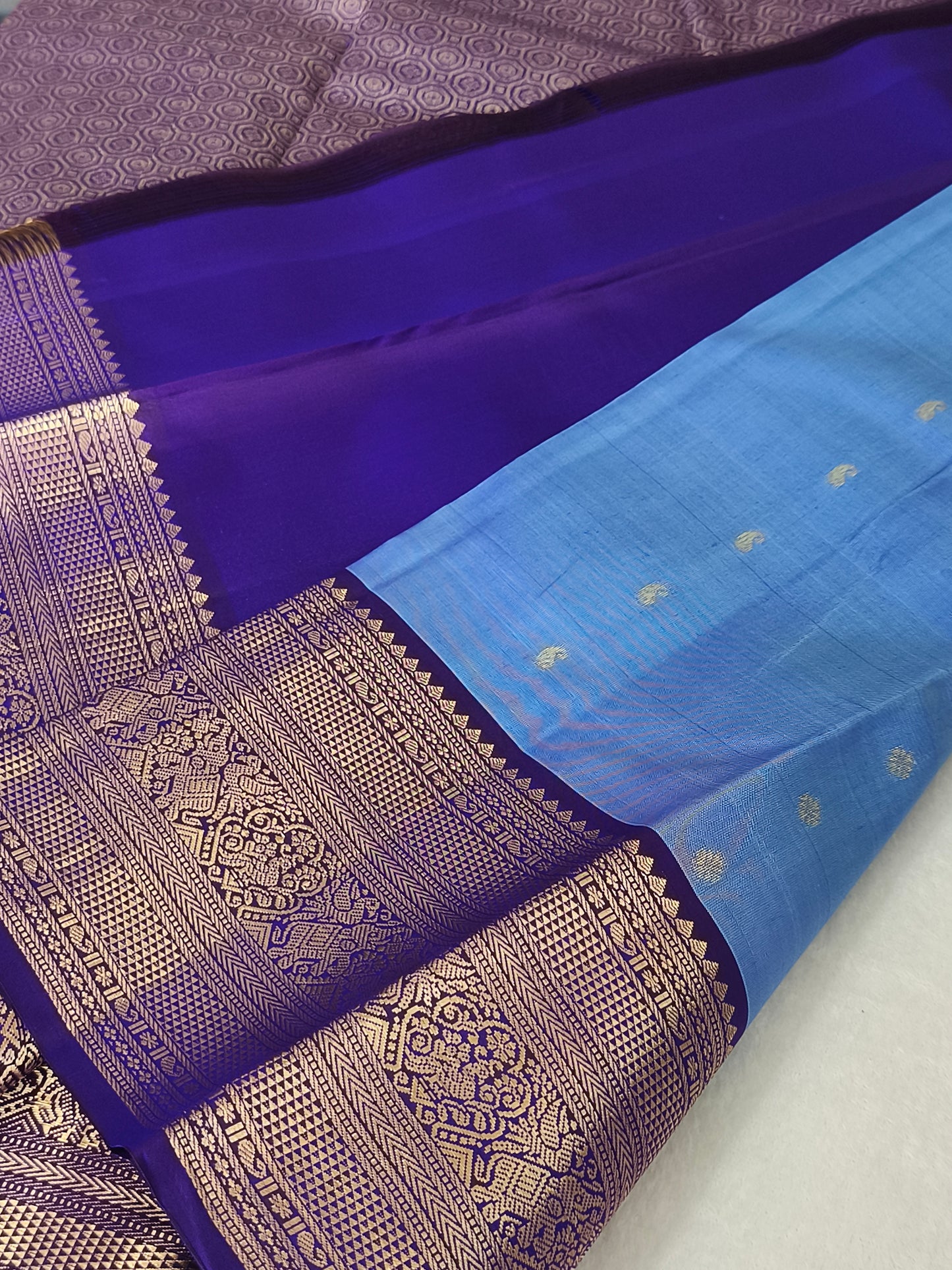 Pure Handloom kanchipuram Silk Saree