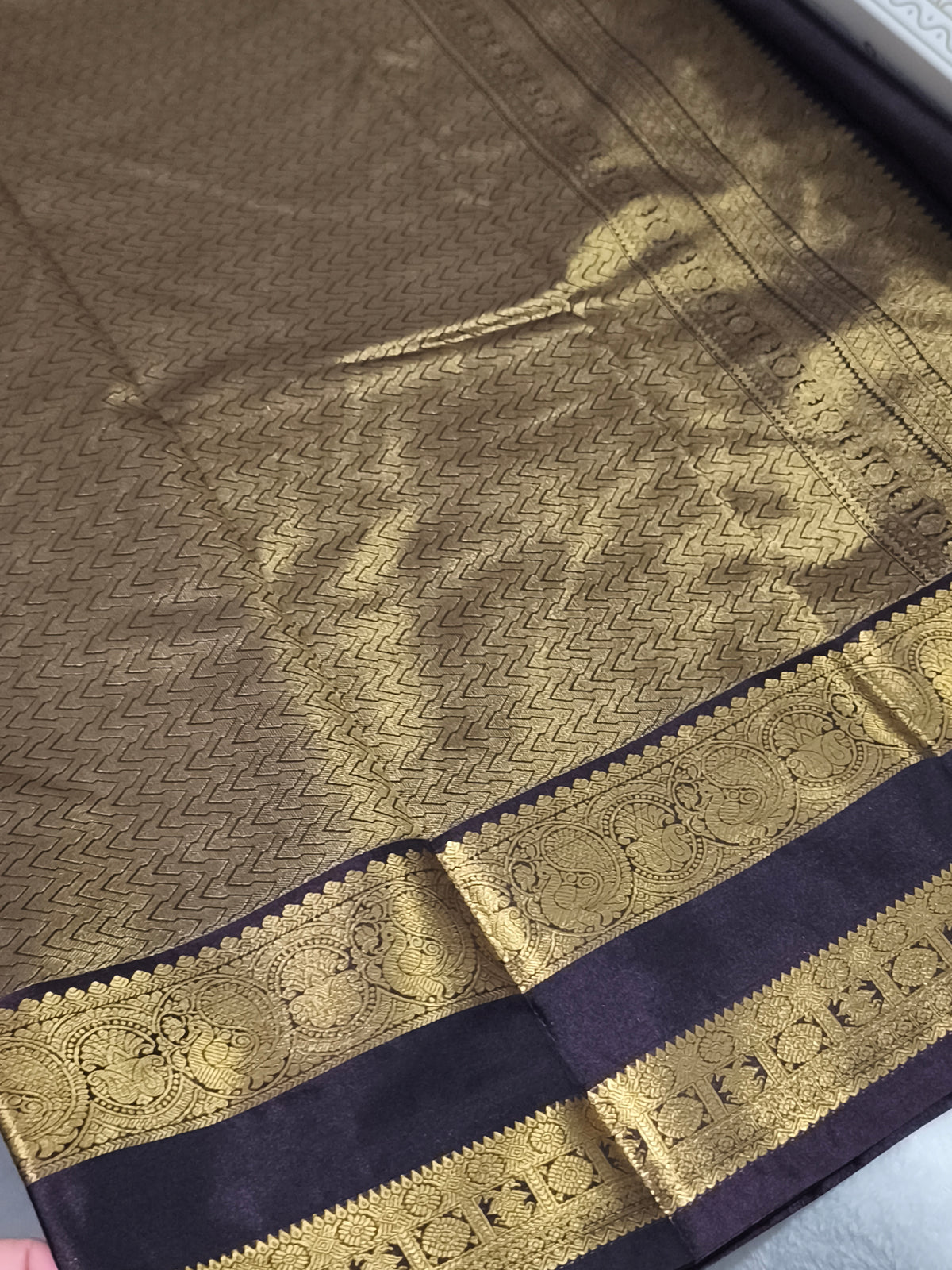 Premium kanchi Semi Soft Silk Saree