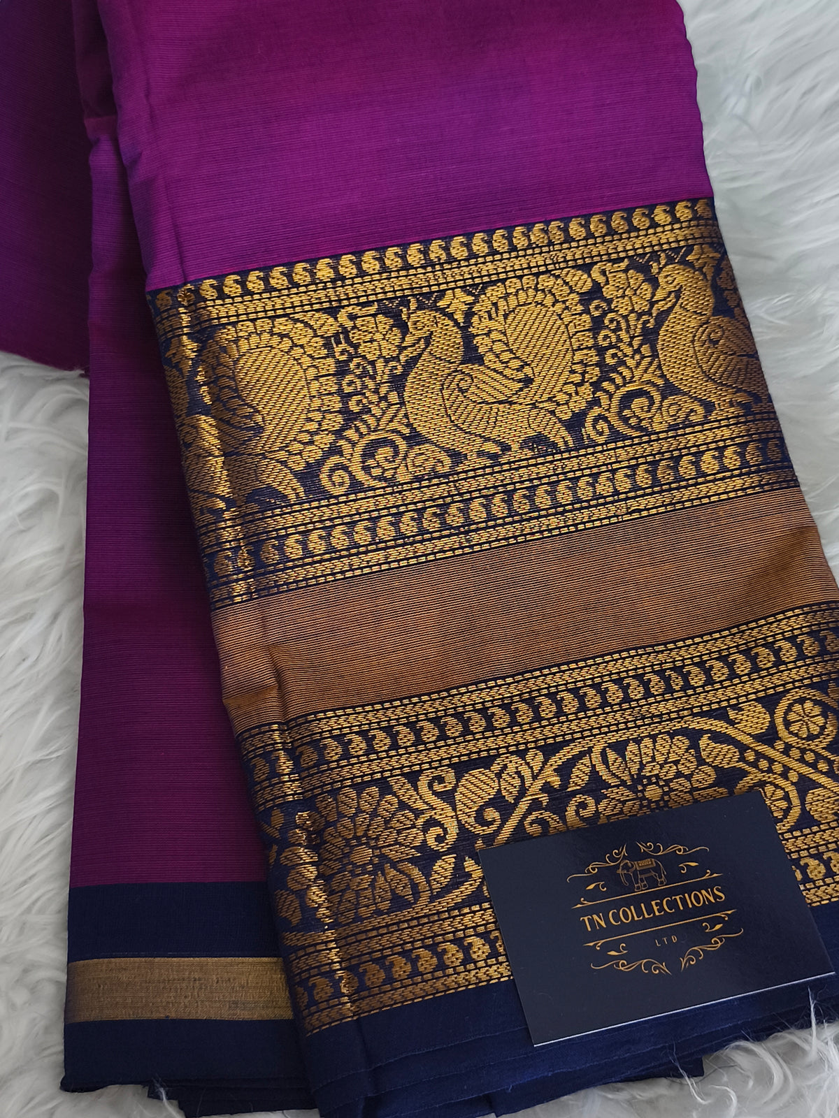 Pure Kanchi Cotton Saree WITHOUT running blouse
