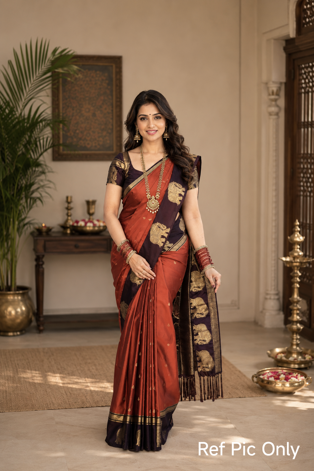 Premium Semi Kanchipuram Silk Saree