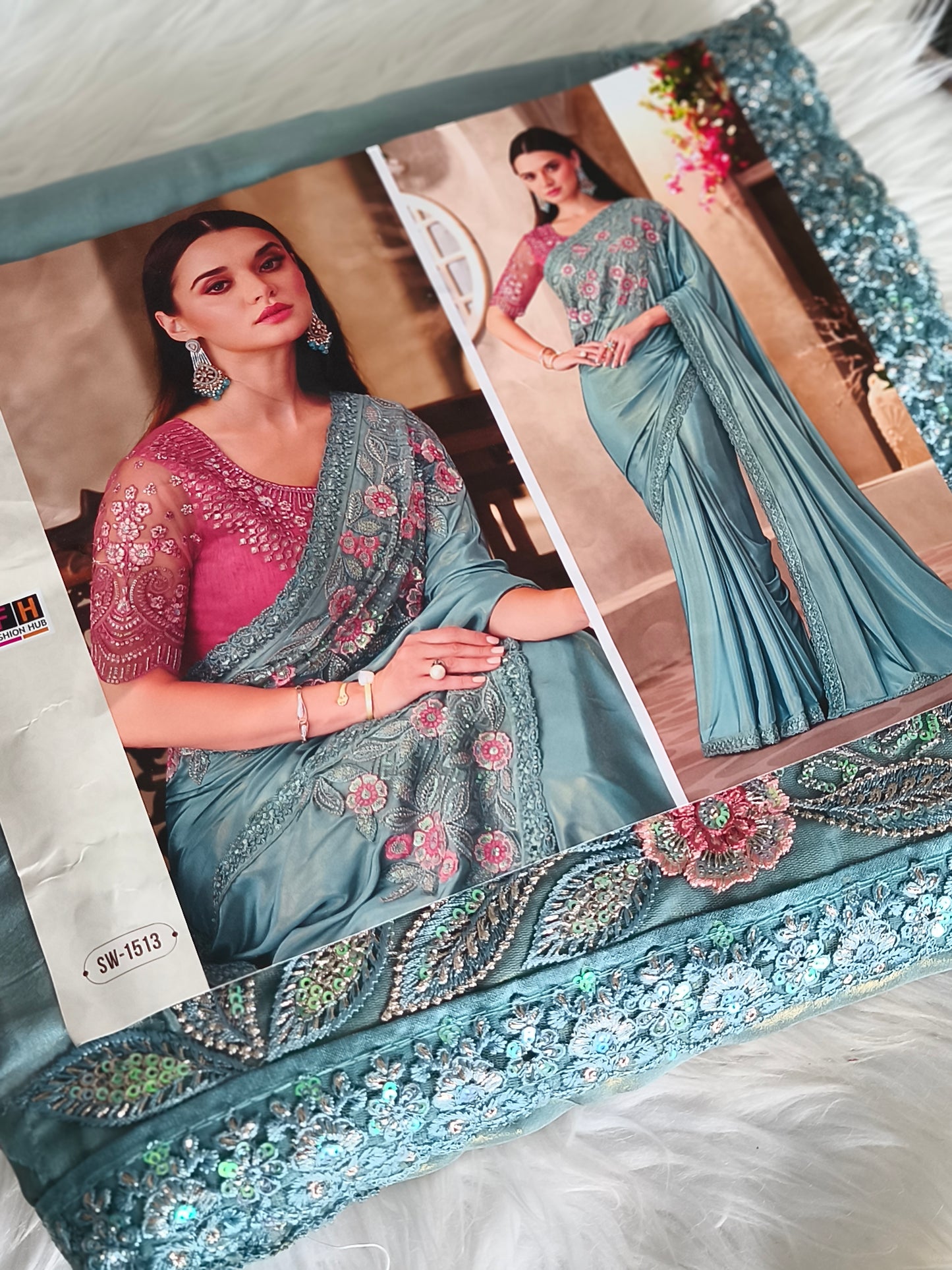 Trendy Designer Party wear Saree