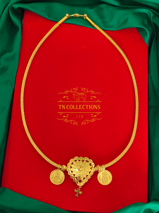 22ct Gold Plated Traditional Thalikodi with Angel Thali