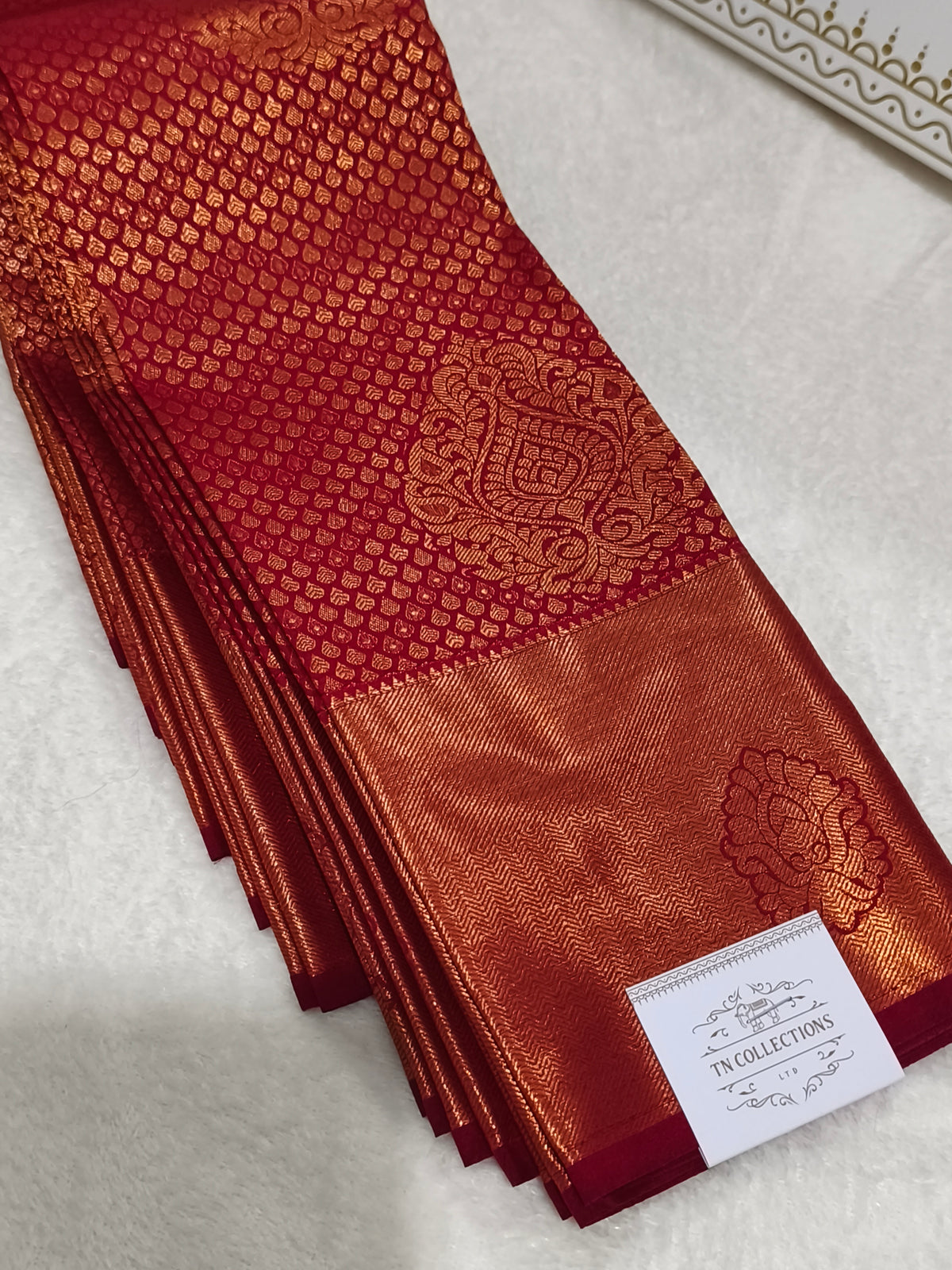 kanchi semi silk saree (Bridal Collection)