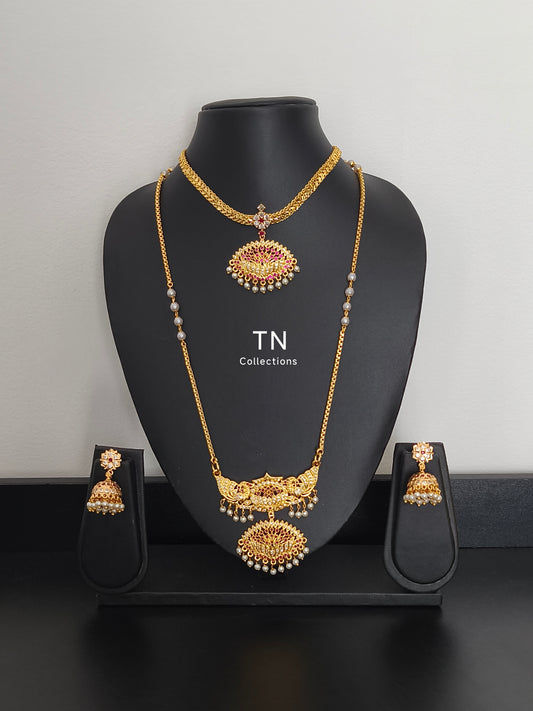 Allipoo Traditional Semi Bridal set