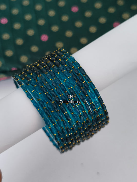 Trendy Glass Bangles (Size 2.6)