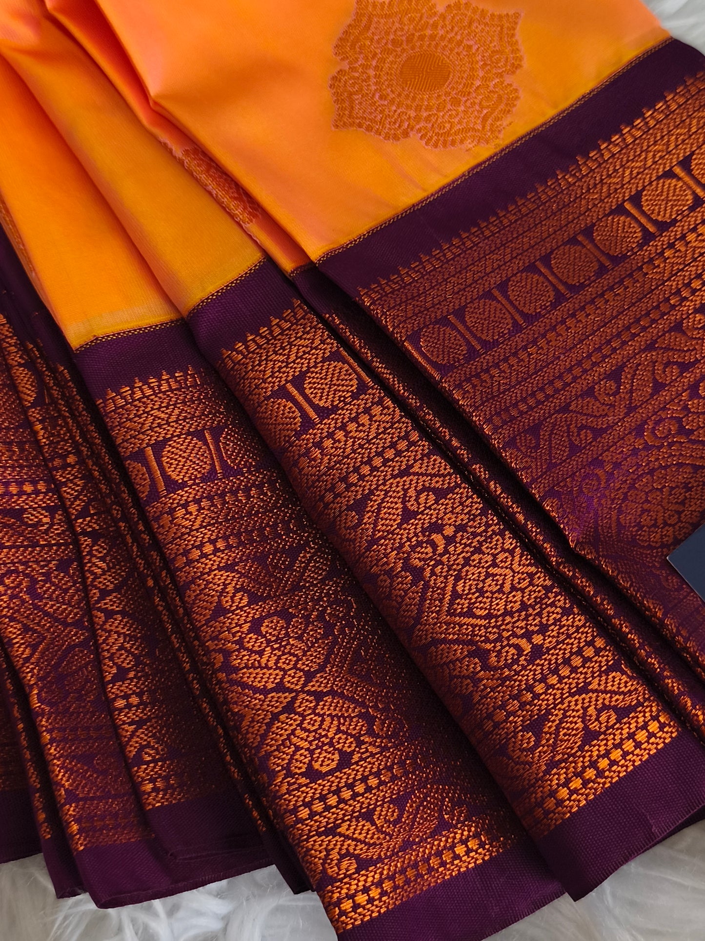 Premium Korvai Soft Silk Saree