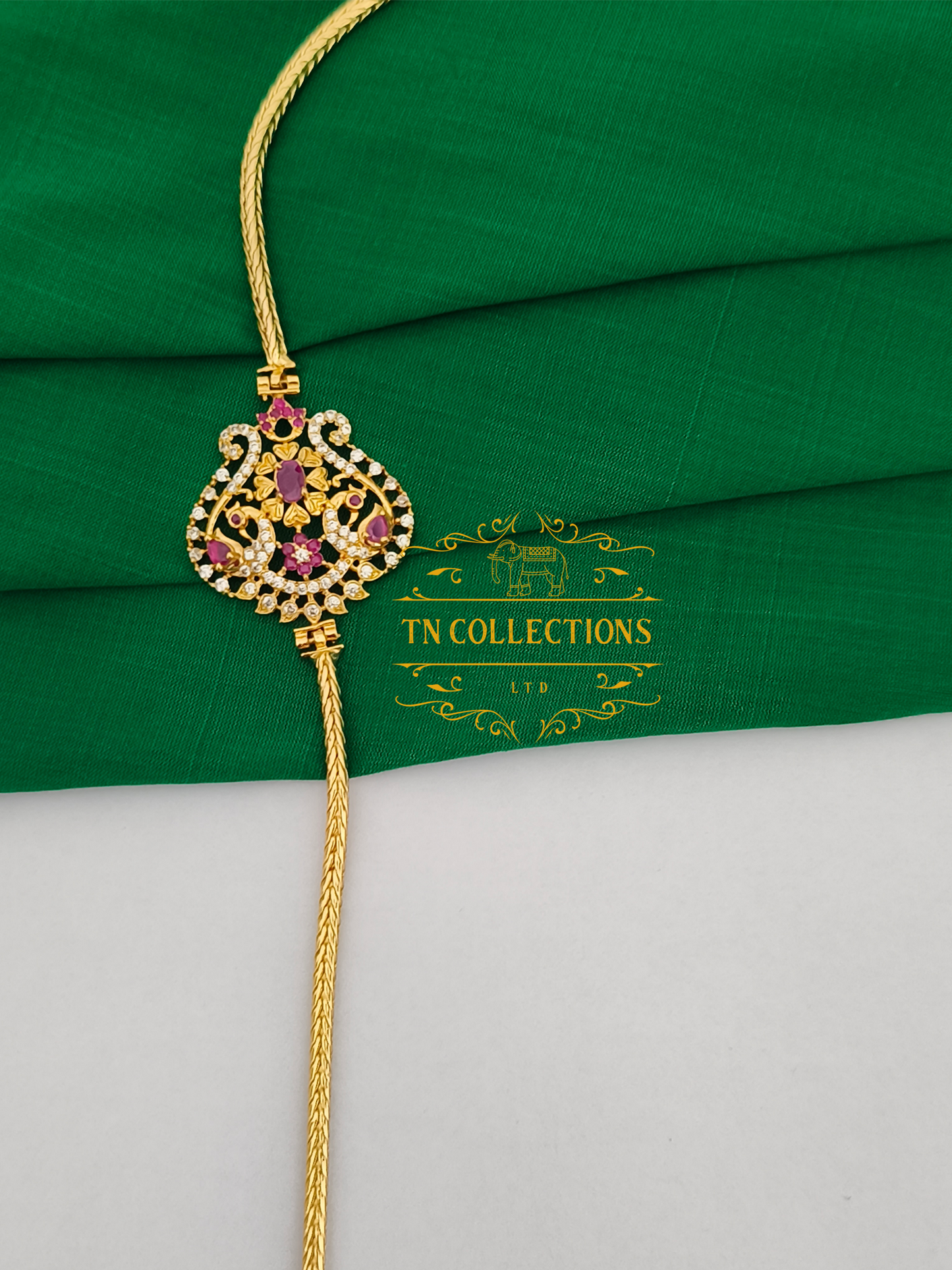 Micro Gold-Plated Traditional Mugappu Kodi