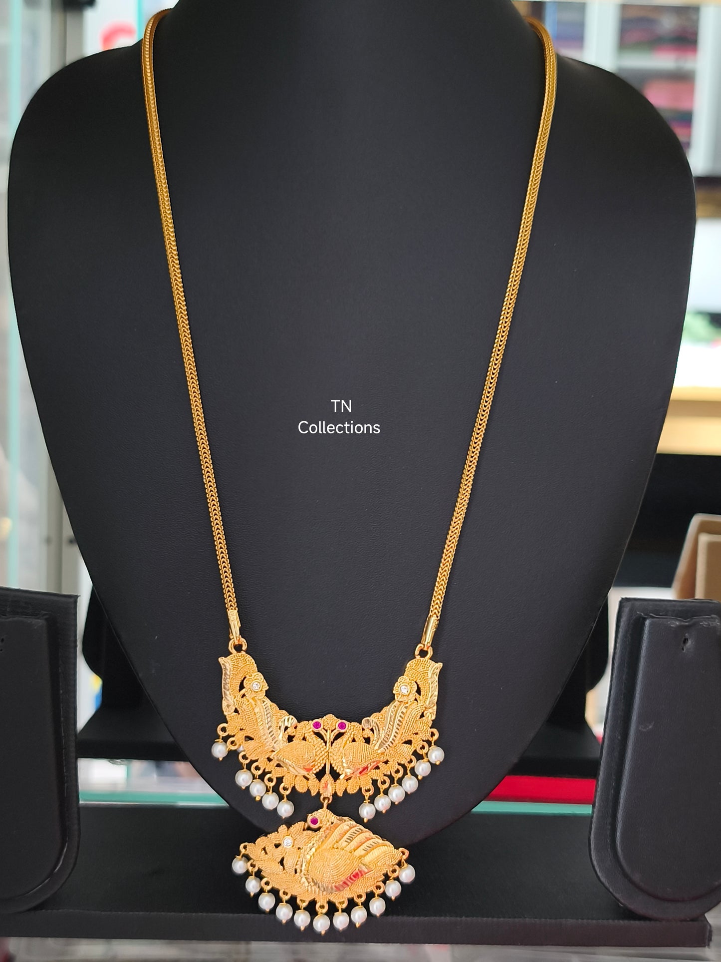 Micro gold plated Pathakkam with Chain