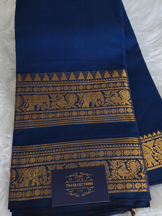 Pure handloom kanchi cotton saree