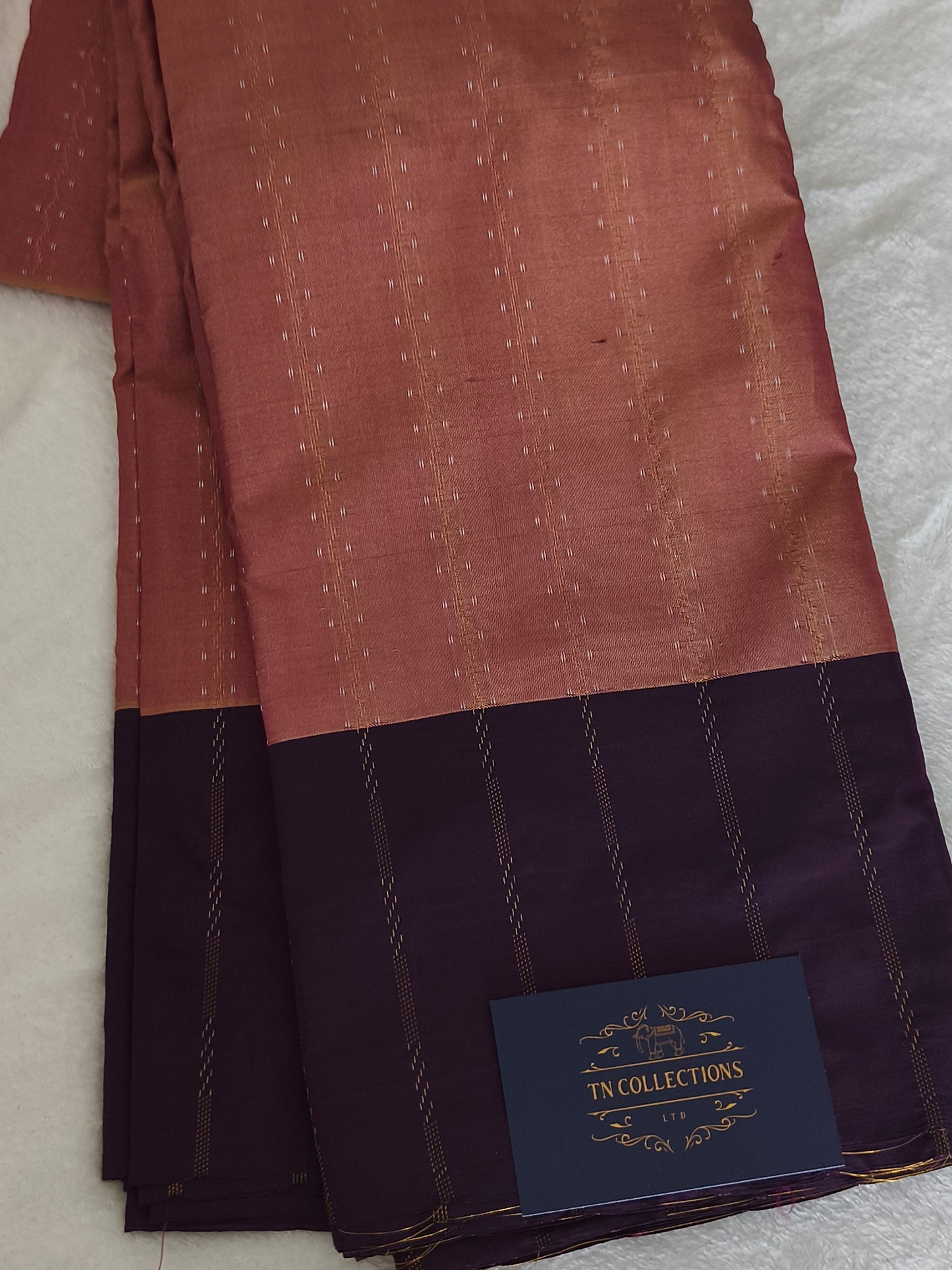 Elegant Dual shaded Soft silk saree