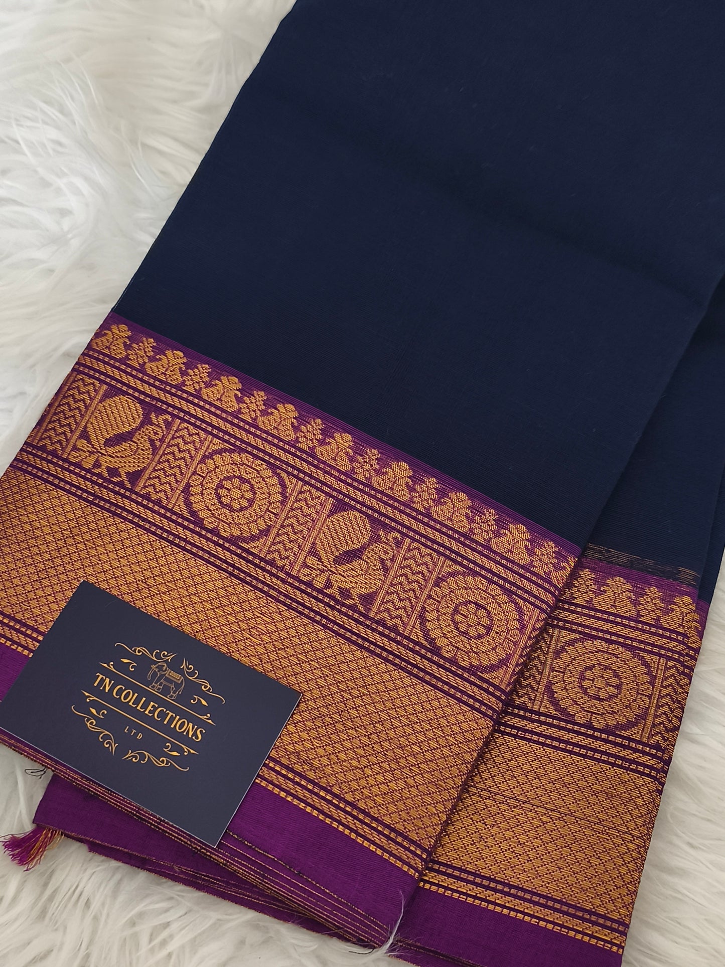 Pure Handloom Kanchi Cotton Saree